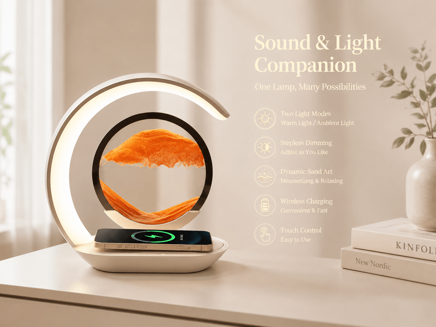 SandFlow Ambient Lamp