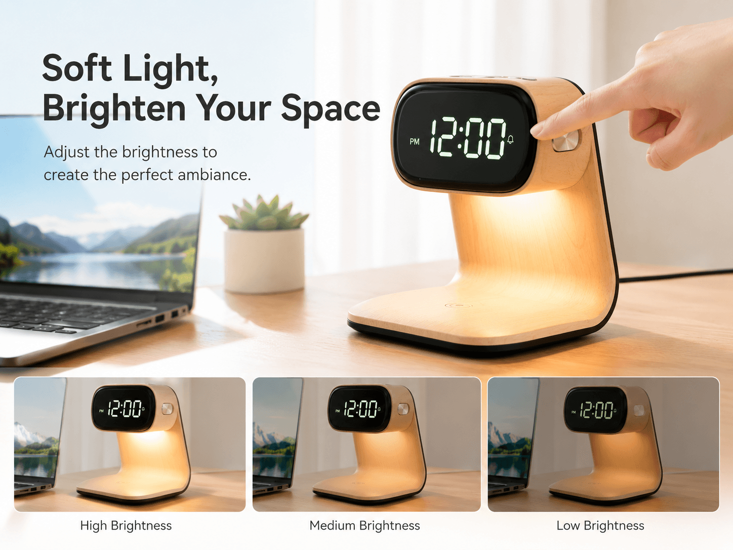 AuraDock Ambient Clock