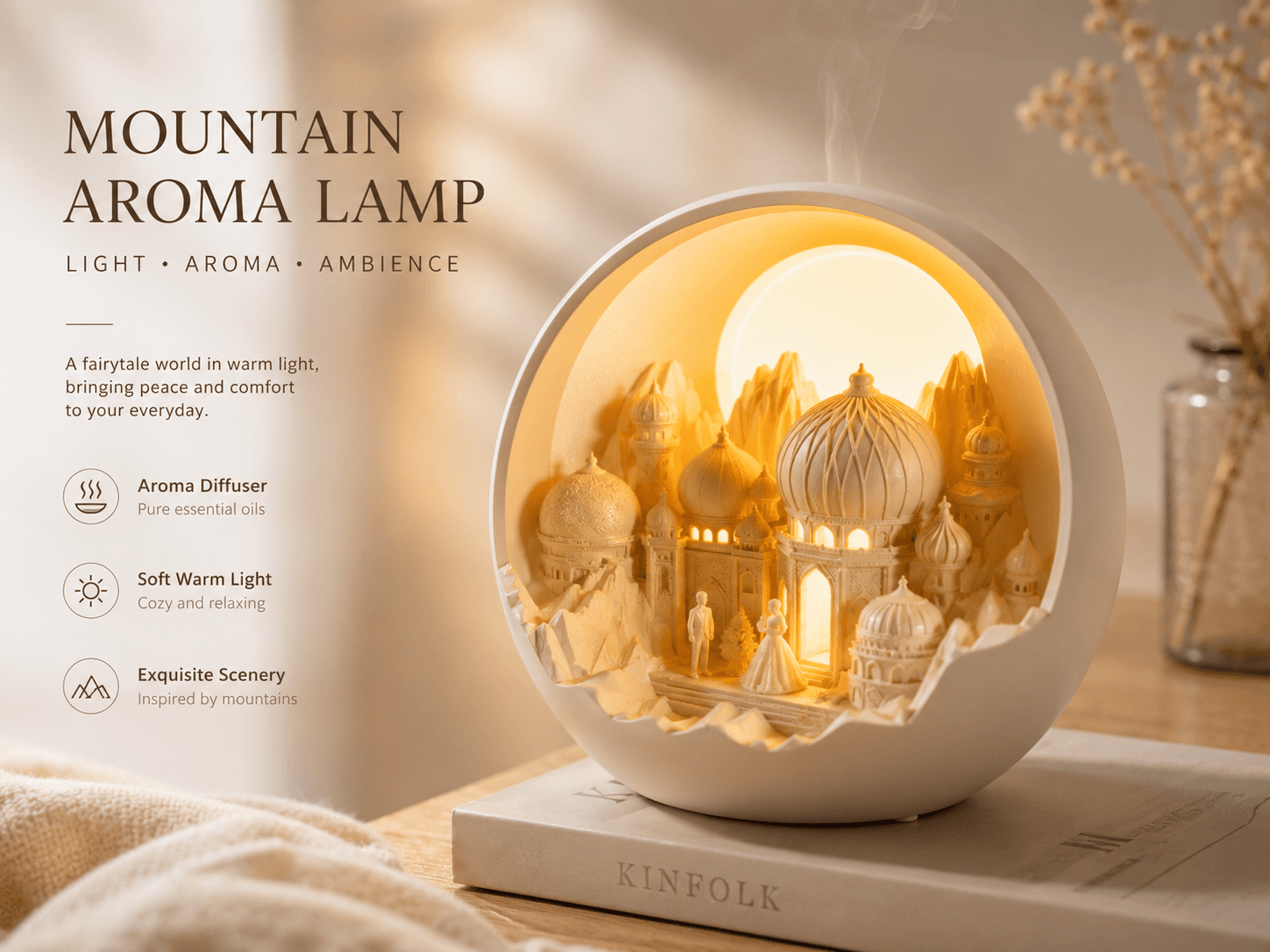 Aurora Palace Aroma Lamp